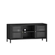 metal tv stand with storage